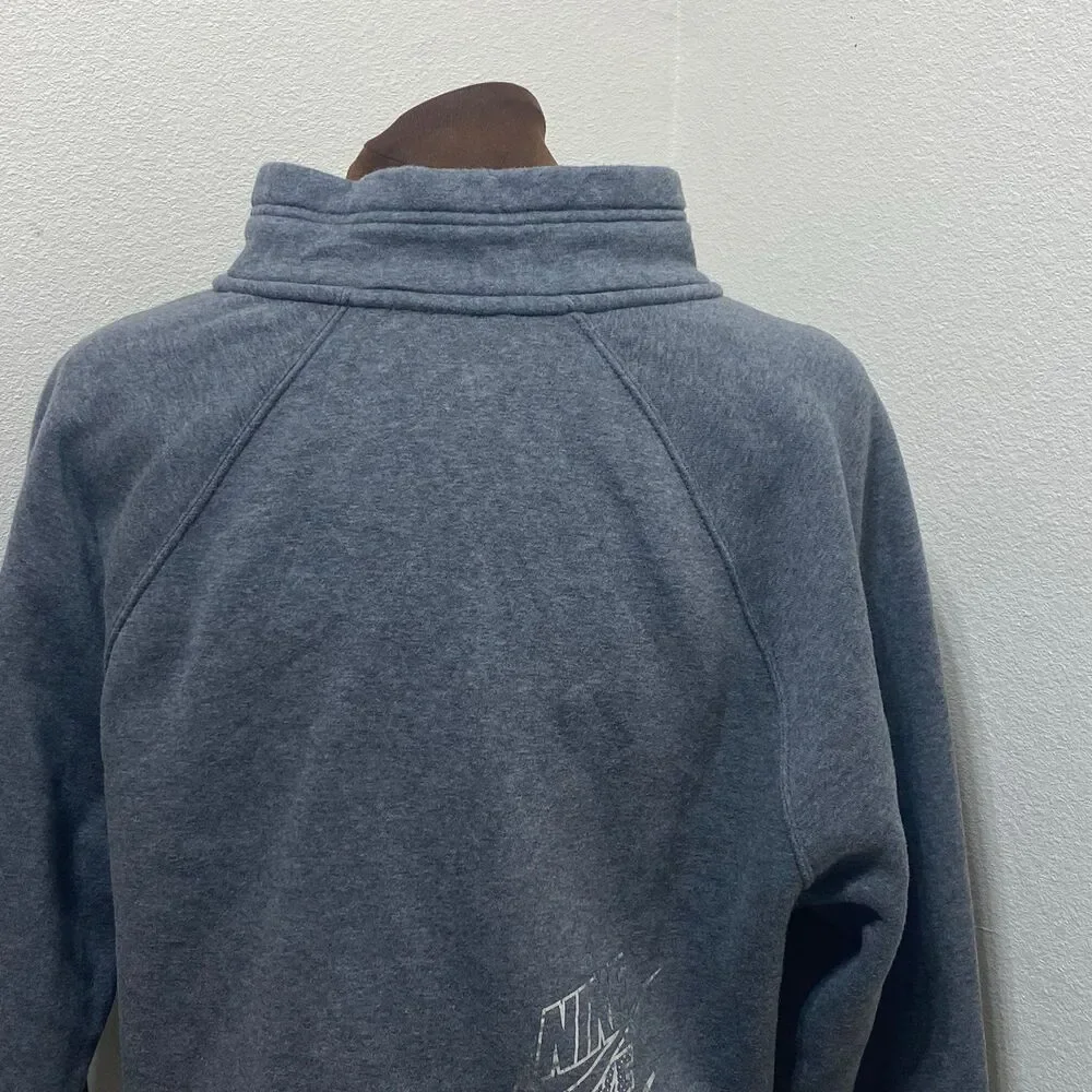 Nike Women's Cropped Quarter Zip Pullover Size Medium - Picture 5 of 8